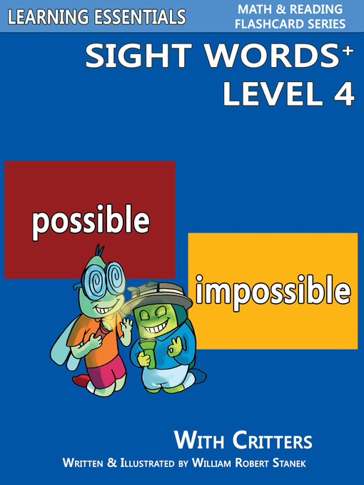 Title details for Sight Words Plus Level 4 by William Robert Stanek - Available